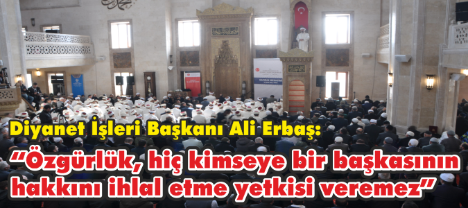 Özgürlük, hiç kimseye bir başkasının hakkını ihlal etme yetkisi veremez