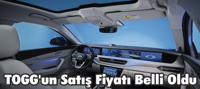 TOGG'un Satış Fiyatı Belli Oldu