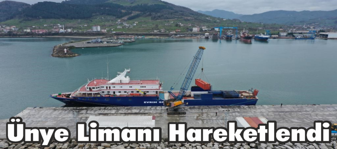 Ünye Limanı Hareketlendi
